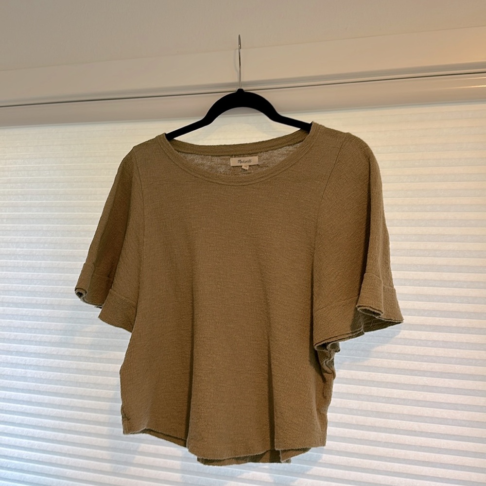 Madewell Olive Green Shirt size small
